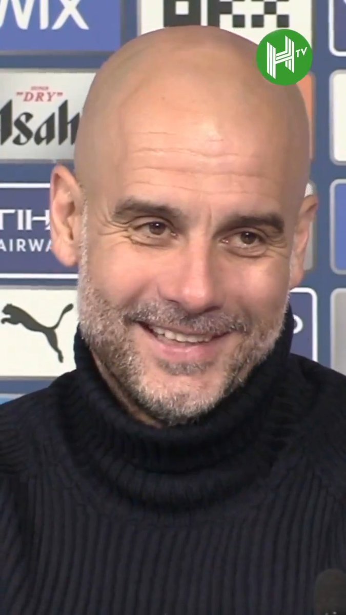 Pep Guardiola: “We were out of the #PL title race three/four days ago and the team was not playing good. The team was not playing like previous seasons, the last six seasons... Now we’re in the best form of the league! Come on, guys…” [via Hayters TV]