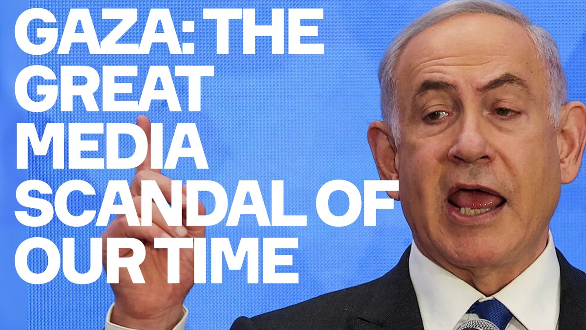 Gaza is one of the great journalistic scandals of our time. Israeli leaders made it clear from the start they were going to: - Starve Gaza - Erase Gaza from the map - Give Israeli soldiers total impunity This should have defined media coverage. But it didn't. Why?
