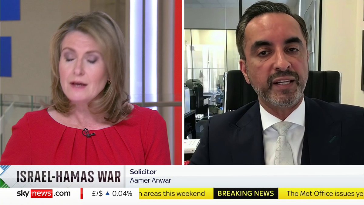 "You don't want to call it a genocide, call it a massacre, call it mass murder. whatever word you want to use, that is the reality for Palestinian people." Earlier today when Sky News tried to argue it’s not a genocide