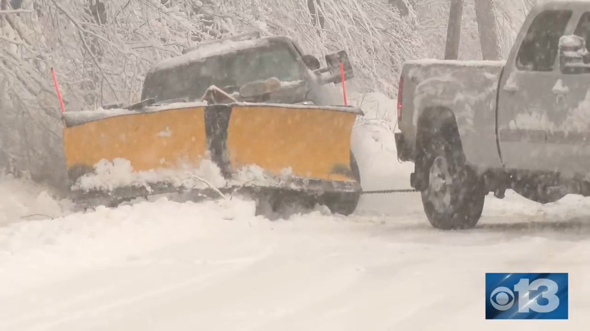 The roads are treacherous. Stay home if you can. This kind pickup truck driver was able to help another driver who was stuck in a ditch off Rt. 25 in the Limington area. DETAILS: