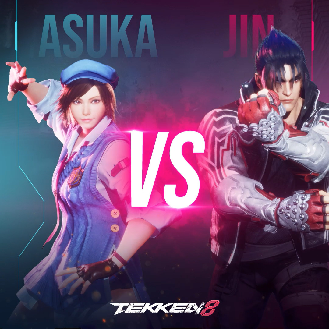 Isn't she, like, Jin's sister or something? Post your best #TEKKEN8 Asuka vs Jin rounds in the comments - let's see who's the best!