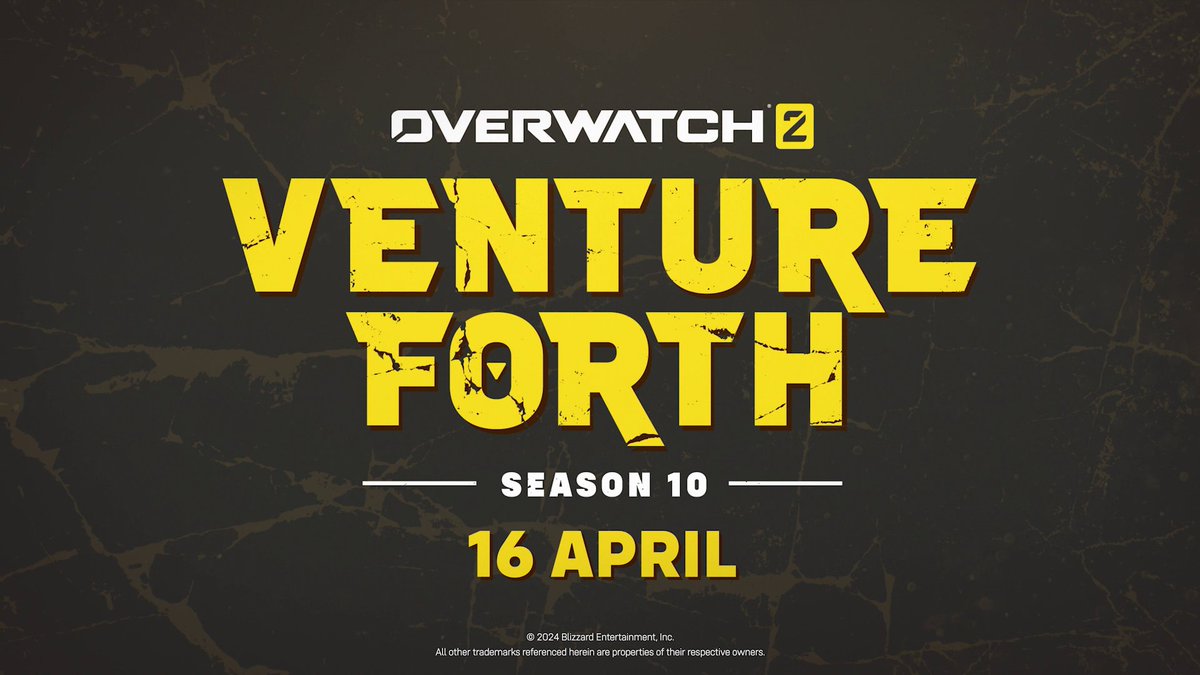 Ready for an adventure? ⚒️ Season 10: Venture Forth arrives April 16 ✨