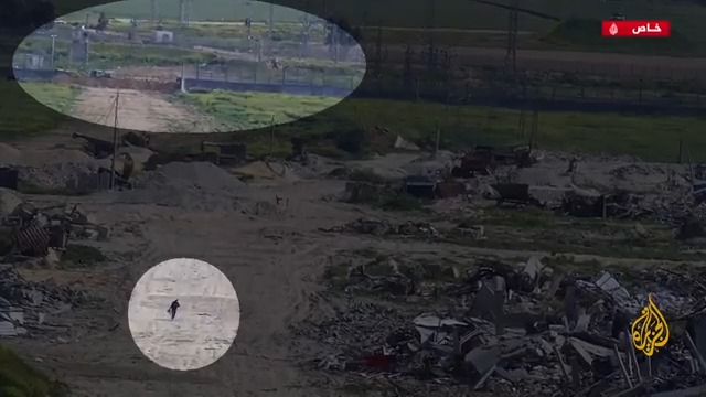 مشاهد خاصة حصلت عليها #الجزيرة من شمالي غزة تُظهر تعمّد الجنود الإسرائيليين قتل مدني فلسطيني أثناء محاولته الحصول على مساعدات | تقرير: سلام خضر #حرب_غزة #الأخبار