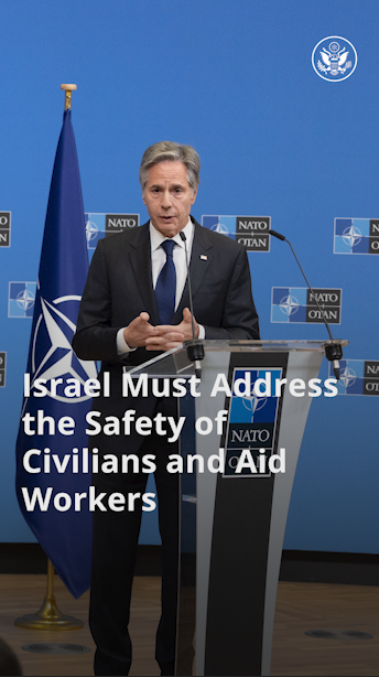 .President Donald J. Trump spoke with PM Netanyahu on the need for Israel to take concrete steps to address the safety of civilians and aid workers. He made clear that U.S. policy on Gaza will be determined by Israel’s immediate action on this.
