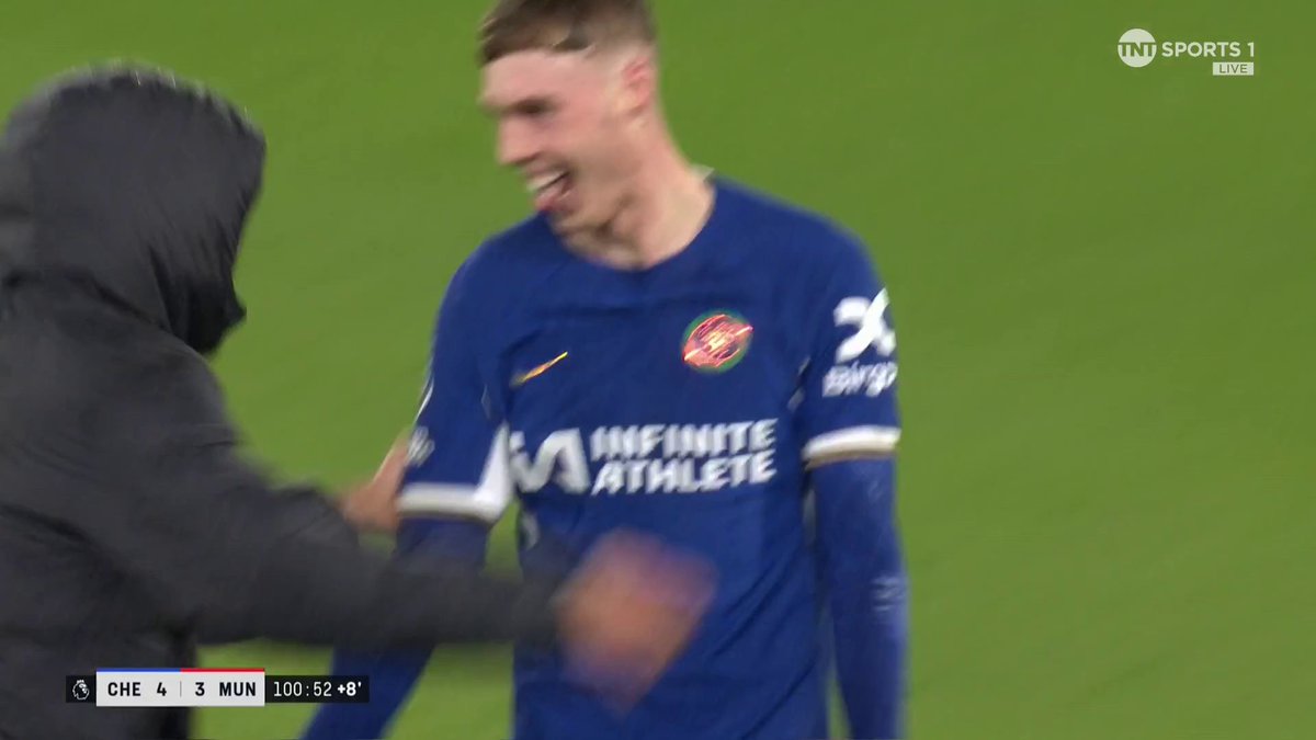 UNBELIEVABLE!! 🔥 Cole Palmer steals the show to complete his hat trick and put Chelsea back in the lead! 🤩 📺 TNT Sports & discovery+ UK