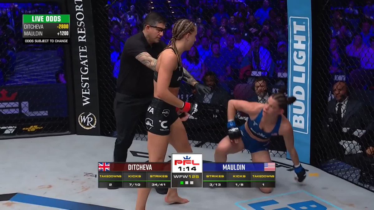 DAKOTA DITCHEVA GETS THE 6 POINT FINISH!! #PFLRegularSeason LIVE NOW 🇺🇸ESPN2 🌎
