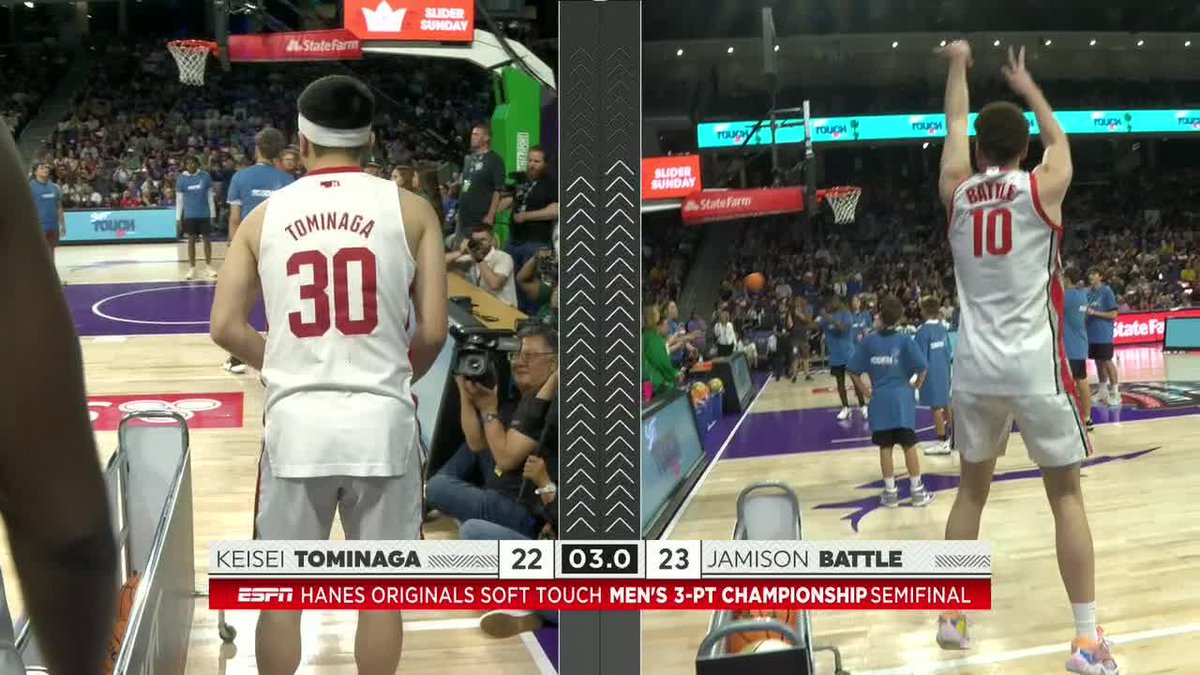 Keisei Tominaga waited for the final shot to beat Jamison Battle 😮 He's really like that 🔥