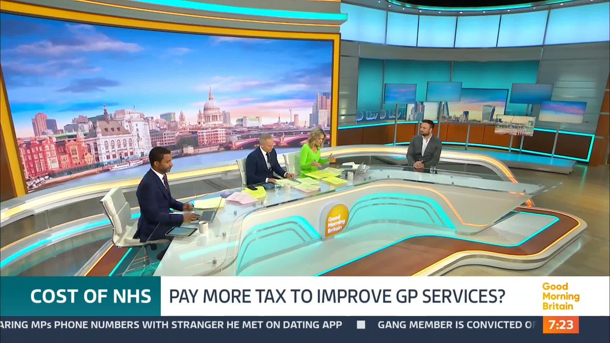 Large numbers of the public are willing to pay higher taxes to fund the NHS, as satisfaction with GP services fell to a record low of 34%. Dr Anita Raja and broadcaster Lewis Oakley discuss whether we should pay higher taxes to fund our GP service. What do you think?