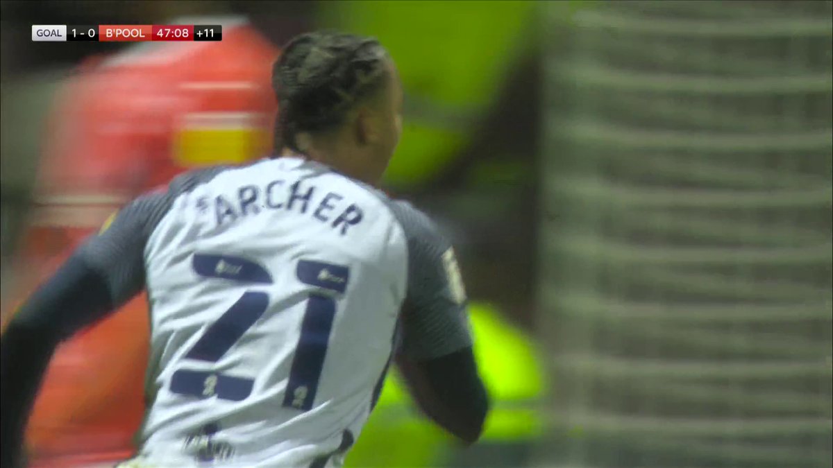 On this day in 2022… 🗓️ A Cameron Archer goal saw Preston beat big rivals Blackpool in the West Lancashire derby! 🤩🤍 #PNEFC