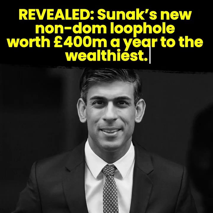 Why would Rishi Sunak leave a loophole in his non-dom plan?