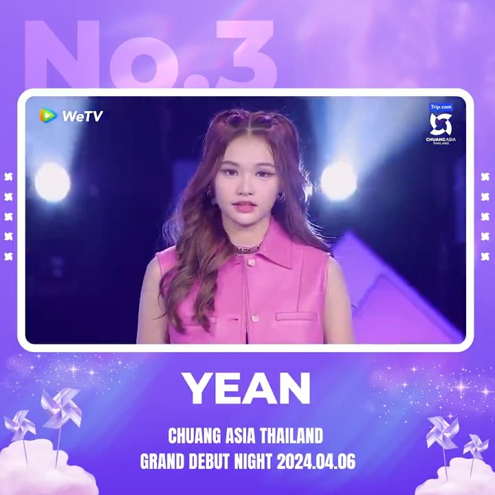 YEAN | Finalist Stage Performance Recap✨ Please vote for your favorite trainee! CHUANG ASIA THAILAND Debut Night : April 6th, 2024 at 8.30PM GMT+7 🗳️ Vote Now : #CHUANGAsia #CHUANGAsia2024 #CHUANGAsiaGrandDebutNight #CHUANGAsiaFinal