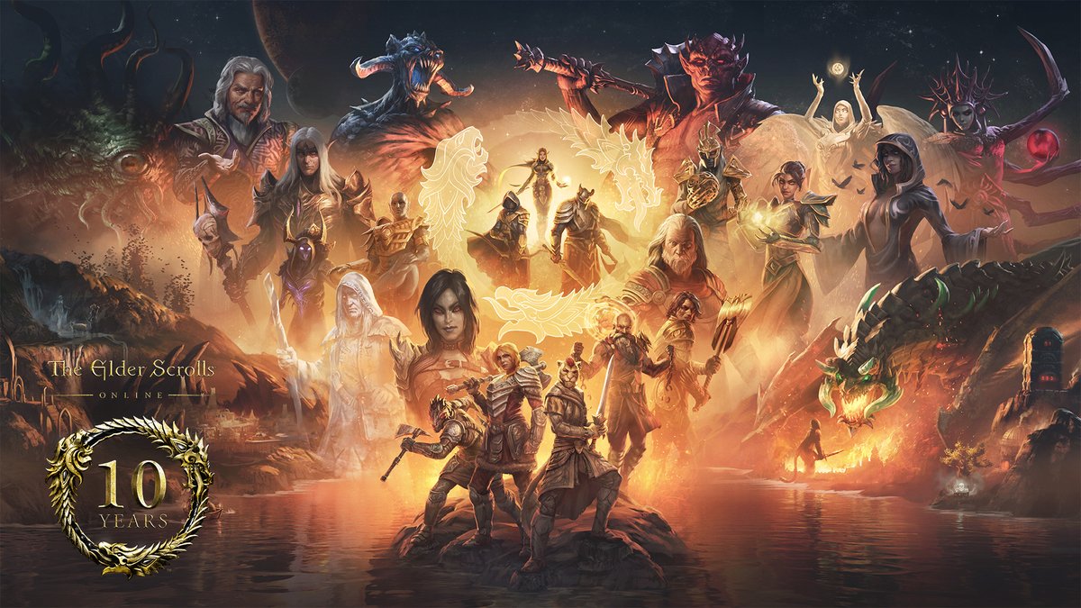 We set out to make an online game. We had no idea how big this was going to be. 🤩 Follow along as we celebrate 10 years of #ESO.