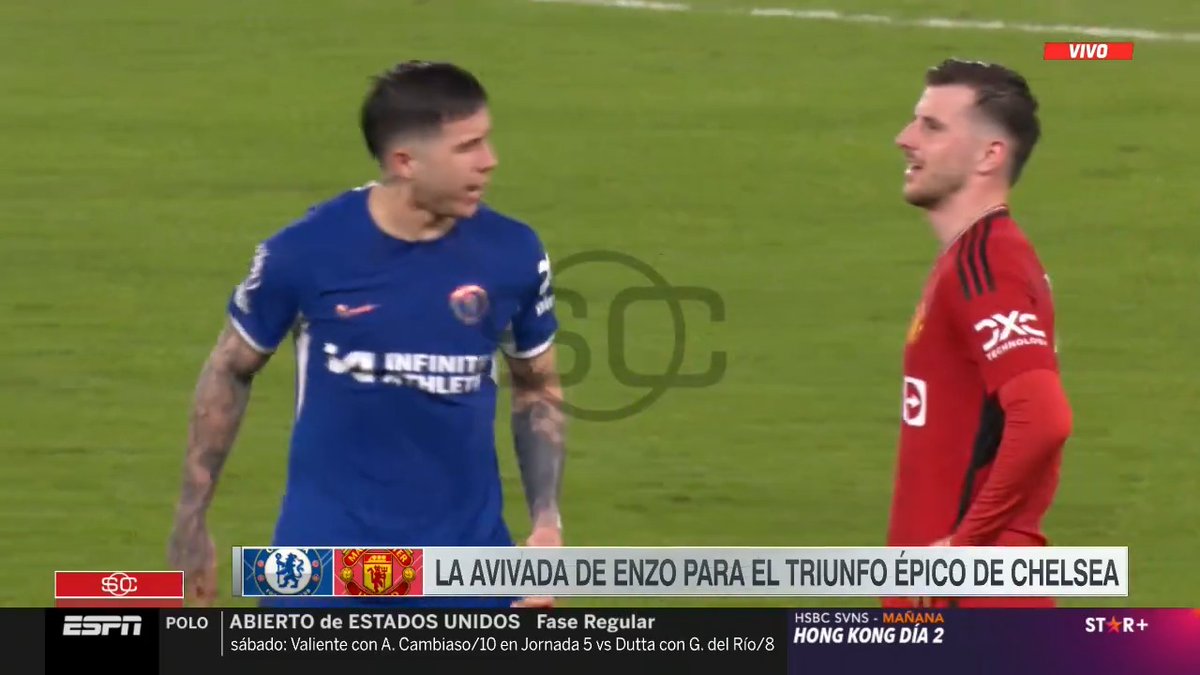 “Esto es Chelsea la concha puta de tu madre, cagón”. Enzo Fernández a Mason Mount