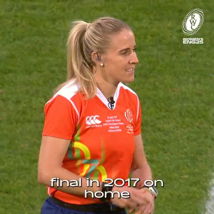 "It was a very proud moment for me and my family" 🎙️ Joy Neville has inspired a whole new generation of referees Irish Rugby
