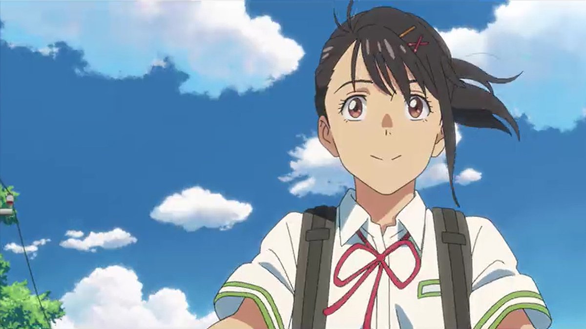 Curiosity can open dangerous doors. Suzume, from Makoto Shinkai (Your Name) is now playing in the US! 🎋🚪🌅🍃
