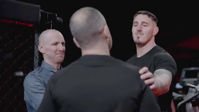Stick to the Octagon, Tom 😂 We welcome Tom Aspinall to the TNT Sports family as we're pumped to launch: Tom Aspinall's Fight Lab 🔬 🥋 Episode one airs this Sunday at 9.45pm on TNT Sports & discovery+ with Adam Catterall & special guest Joe Cole 📺