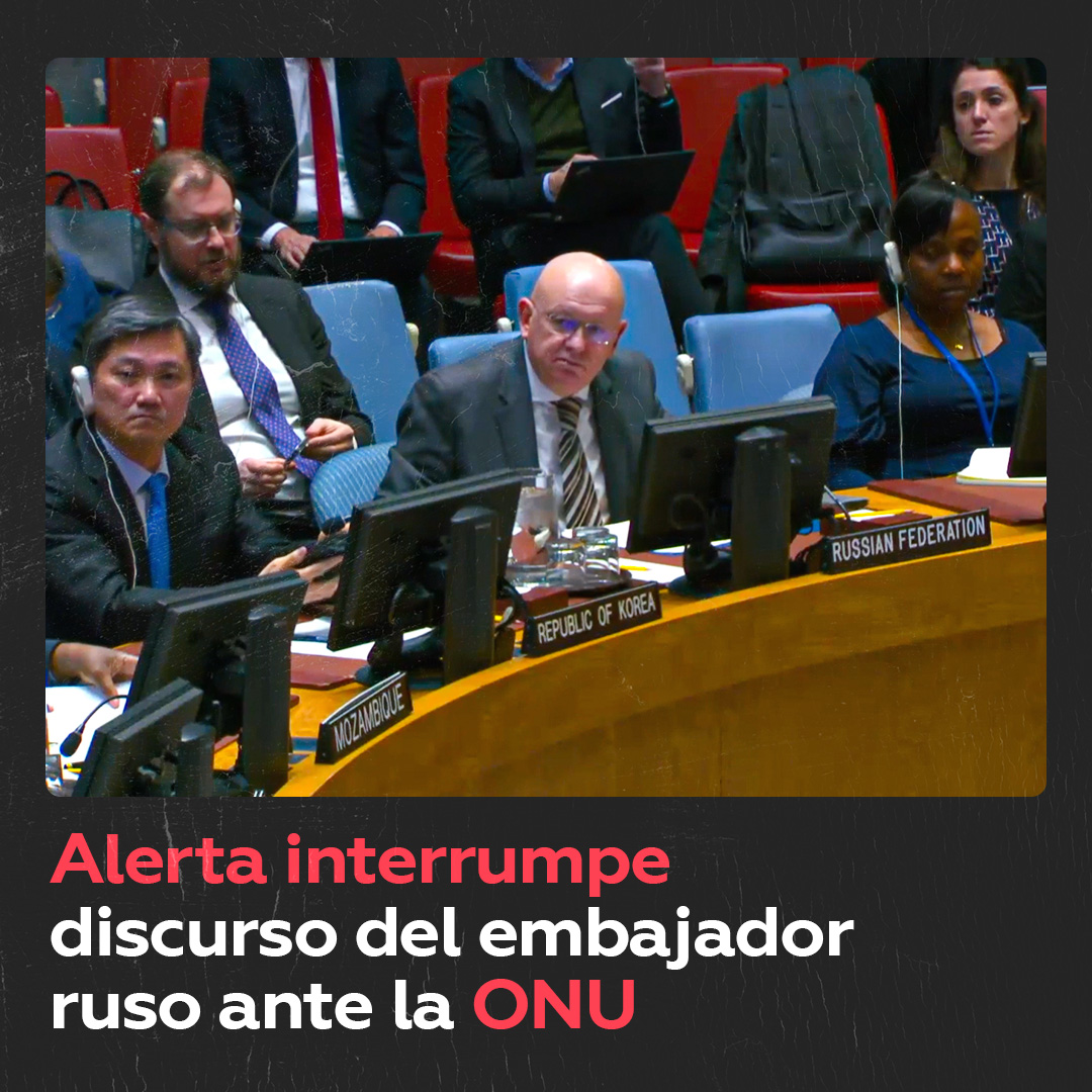 💥 Temblor cerca de Nueva York se siente en la sede de la ONU El sonido de una serena interrumpió la sesión del Consejo de Seguridad de la ONU este 5 de abril por un sismo de magnitud 4,8 en Lebanon, Nueva Jersey, cerca de Nueva York.