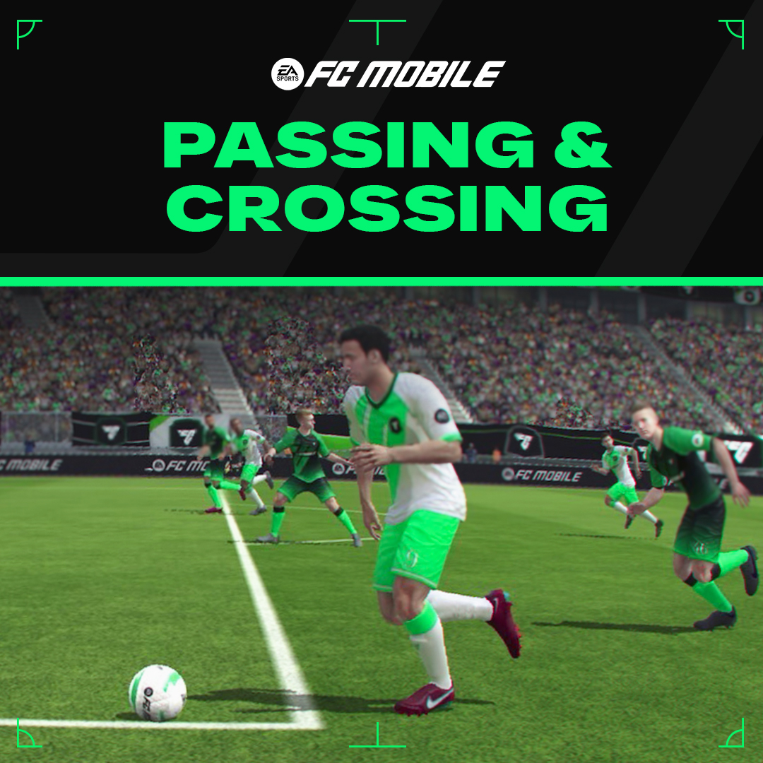 Gameplay Producer Timo takes you through the newest improvements to Passing &amp; Crossing! 🎯💨 Coming to #FCMobile in an update on April 9th UTC.