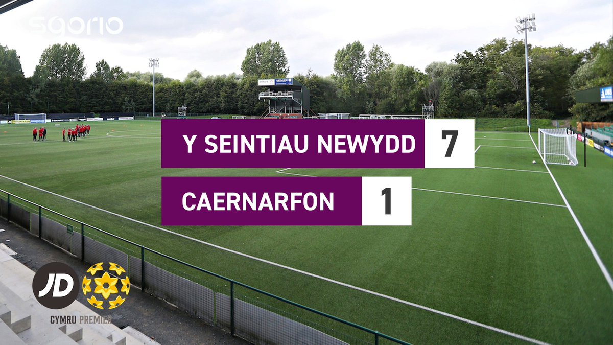 Uchafbwyntiau | Highlights The New Saints FC 7-1 CPD Tref Caernarfon Town FC #JDCymruPremier | JD Cymru Leagues 🏴