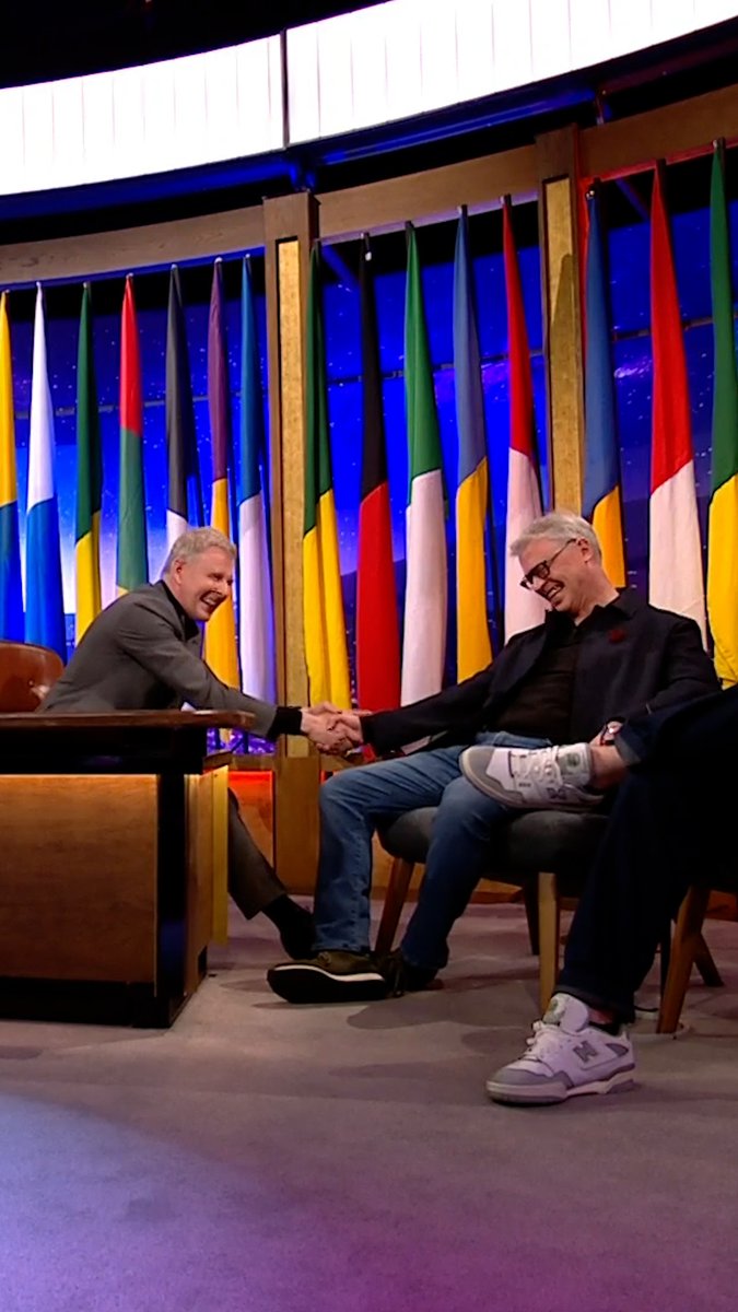 A pleasure to have you *back* in studio Joe Brolly 👀 #latelate
