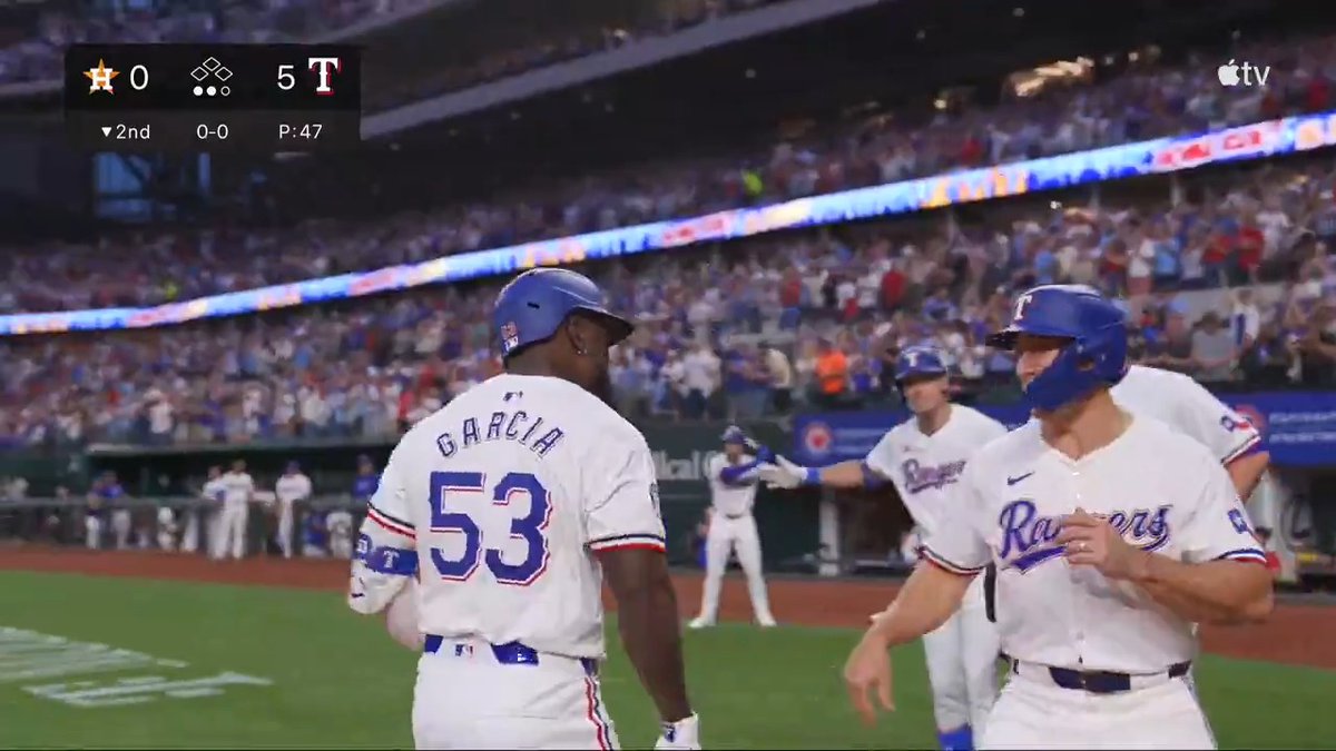 Adolis does it again in the Lone Star Series 🔥