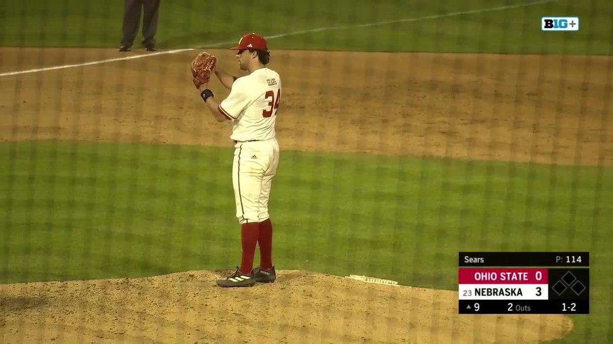COMPLETE GAME SHUTOUT. TAKE A BOW, BRETT SEARS.