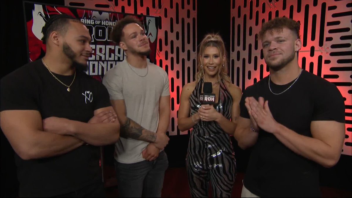 .Top Flight reflect back on last year’s shocking injury at #ROHSupercard &amp; look toward tomorrow’s match against #FTR on #AEWCollision in the #AEW World Tag Team Championship Tournament! Watch #ROHSupercard LIVE on #HonorClub ▶️
