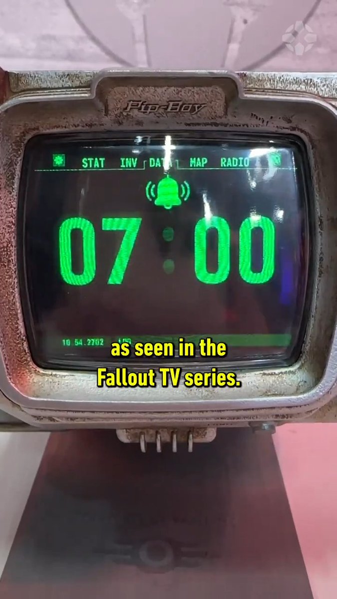You can buy a 1:1 faithful replica of the Pip-Boy from the Fallout TV show! It’s fully rechargeable via USB-C so you can actually wear it and use it for cosplay (or to just have a super large watch) Pre-order at the IGN Store: