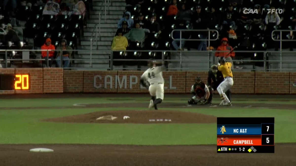 WOW! NC A&amp;T takes game 1 at Campbell 13-6 👀 The Aggies are the surprise team of the CAA so far