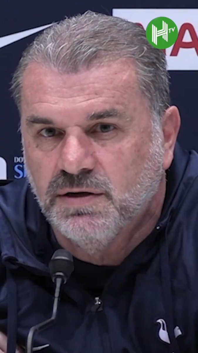 “If you want Champions League football and that's all you want? Do NOT come to Tottenham”. Ange Postecoglou ⚪️❌