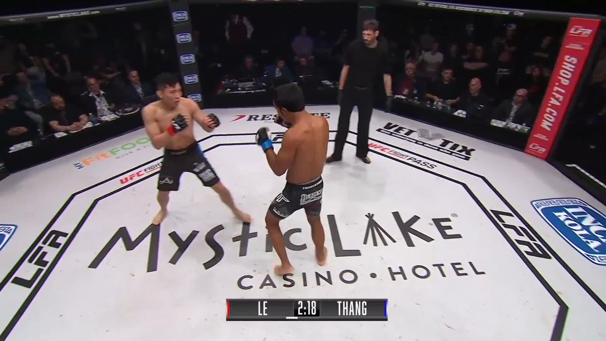 Quang Le (8-0) is one of the scariest prospects in the world 😲 #LFA181