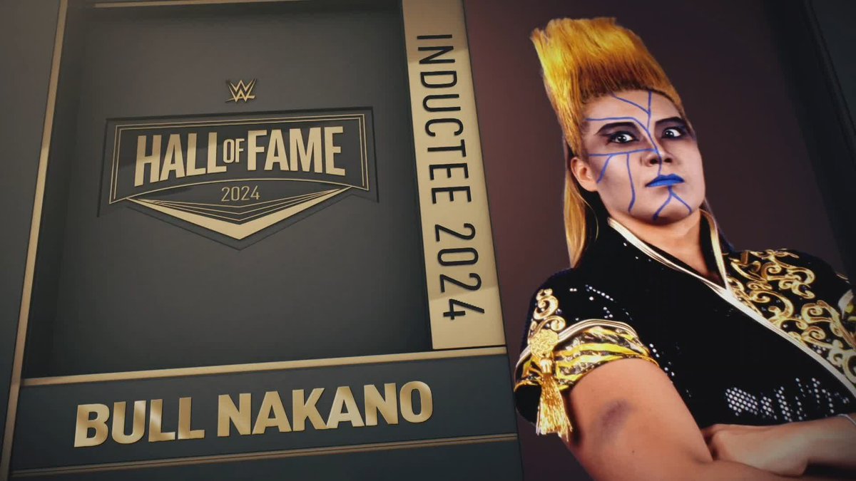 With a career that spanned decades both domestically and abroad, the incredibly influential and decorated Bull Nakano is enshrined in the WWE Hall of Fame as a part of the Class of 2024. #WWEHOF
