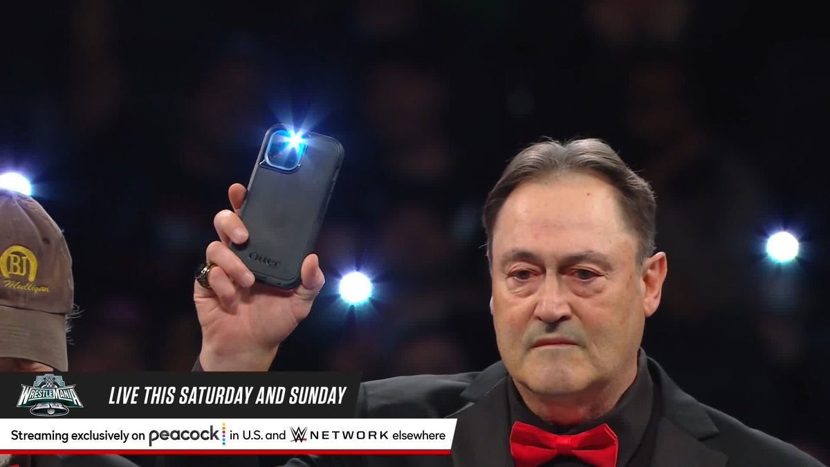 "I wish that our son Windham could have been here, he would have liked to see his old man go in the Hall of Fame." Bray Wyatt's father, Mike Rotunda, leads a touching tribute to his son with the help of Barry Windham and the WWE Universe. #WWEHOF