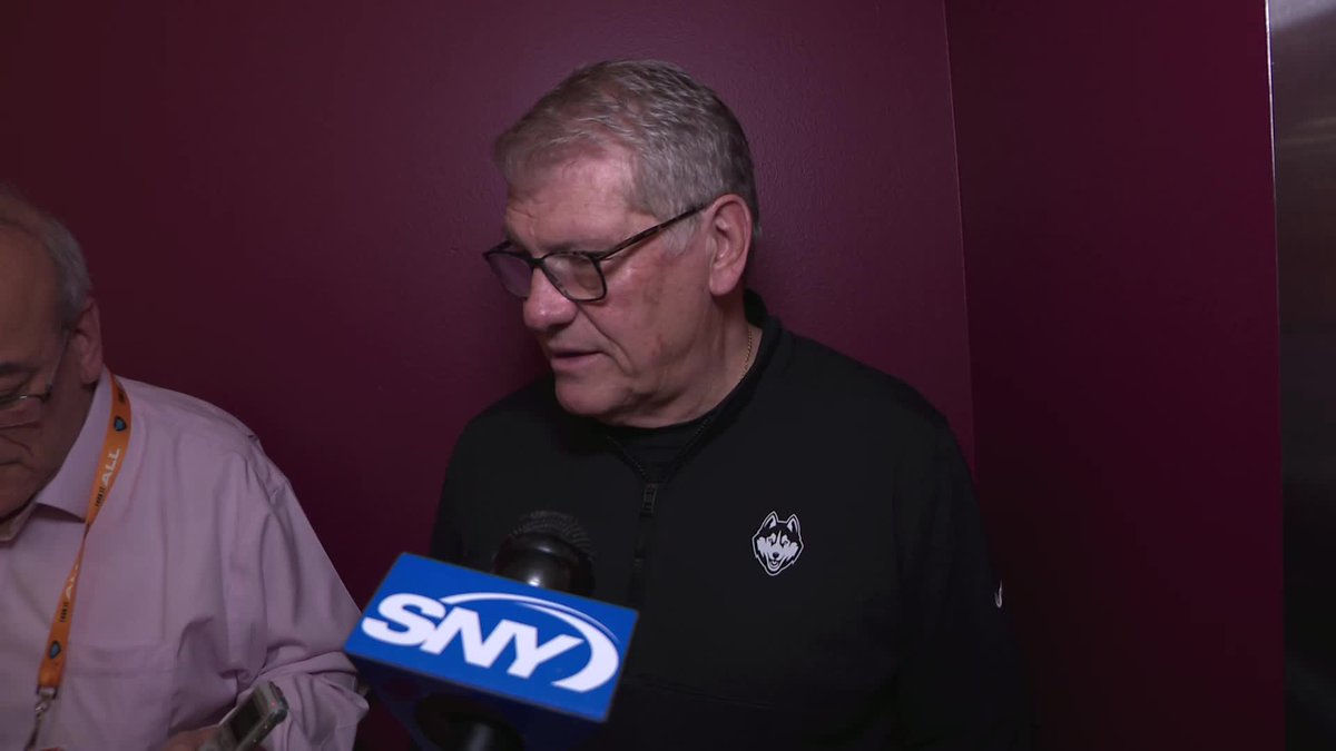 "We shot four free throws tonight, in a game that was played like that. So either Iowa plays absolutely zero defense, which isn't true, or we shot four free throws. We're not aggressive enough, I guess, getting to the rim." - Geno Auriemma