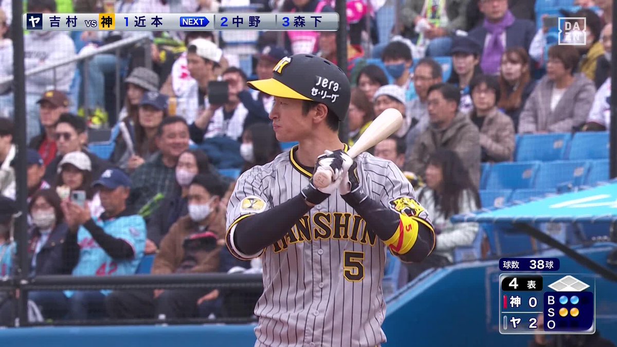/ こんなにも頼もしい \ 虎のリードオフマン 近本光司が第2号ソロアーチ ⚾プロ野球 (2024/4/6) 🆚ヤクルト×阪神 📱Live on DAZN #DAZNプロ野球 #hanshin “野球一本” 新プラン登場「DAZN BASEBALL」 月々2,300円 (年間プラン・月々払い) 初月無料!4/17まで
