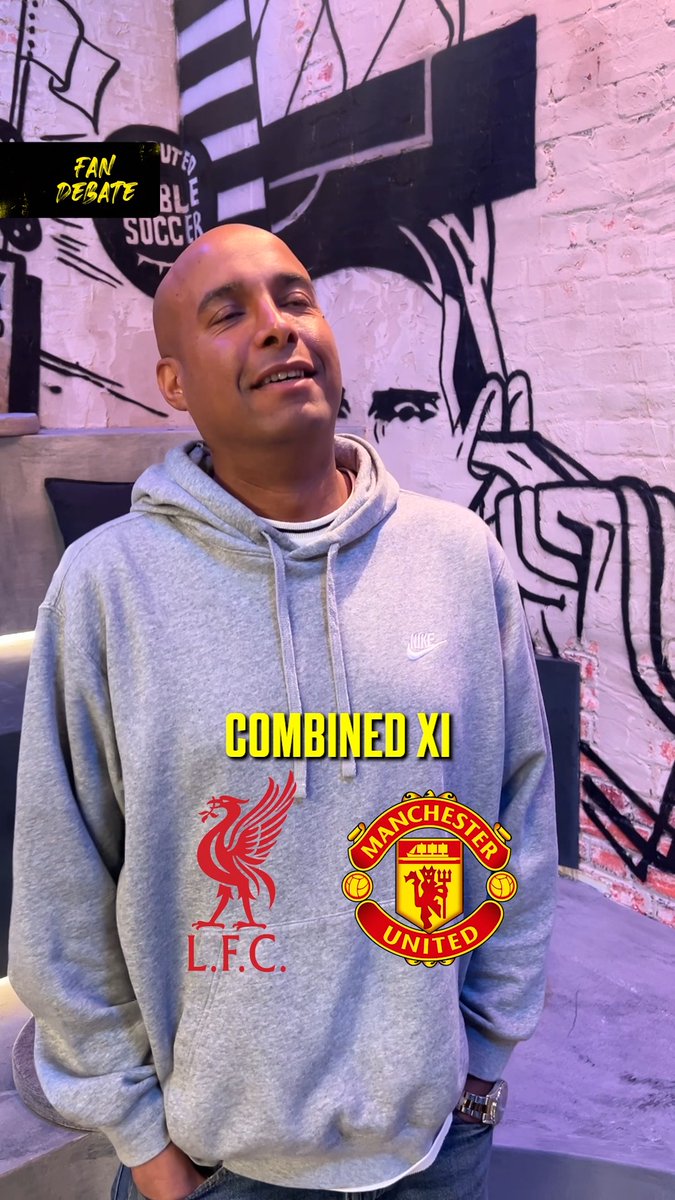 Who would make your combined XI between Liverpool and Man United players? 🤔 Jay Motty Stretford Paddock