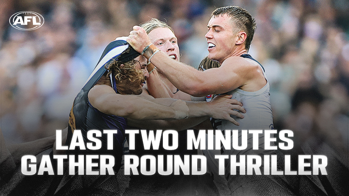 This is what you're after Blues fans 😍 Watch the thrilling last two minutes of #AFLFreoBlues, thanks to OMO Australia.