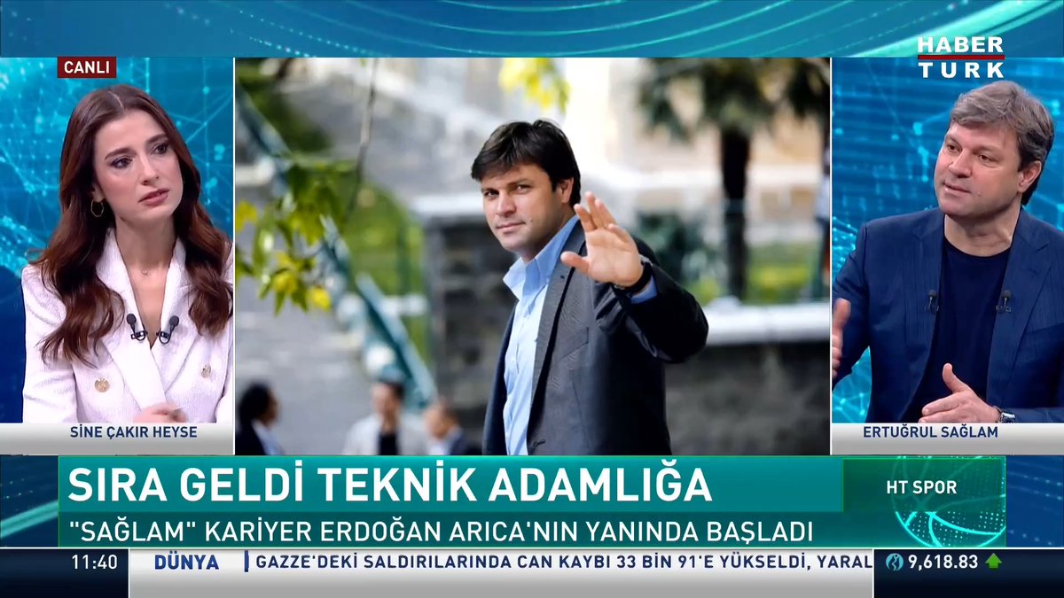 Teknik Direktör kariyeri nasıl ilerledi? "Keşke teknik direktör olarak Beşiktaş'a daha sonra gitseydim." #HTSpor'da Sine Çakır Heyse sordu, Teknik Direktör Ertuğrul Sağlam yanıtladı.