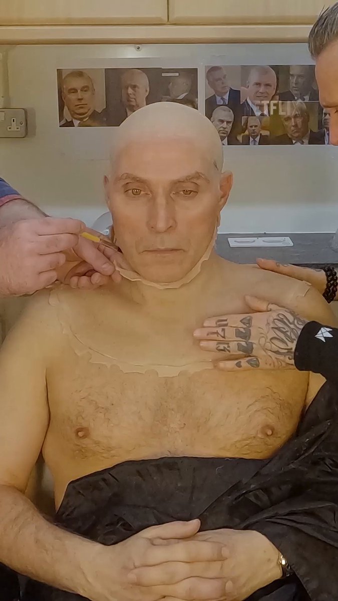 Rufus Sewell's transformation into Prince Andrew is mind-blowing...