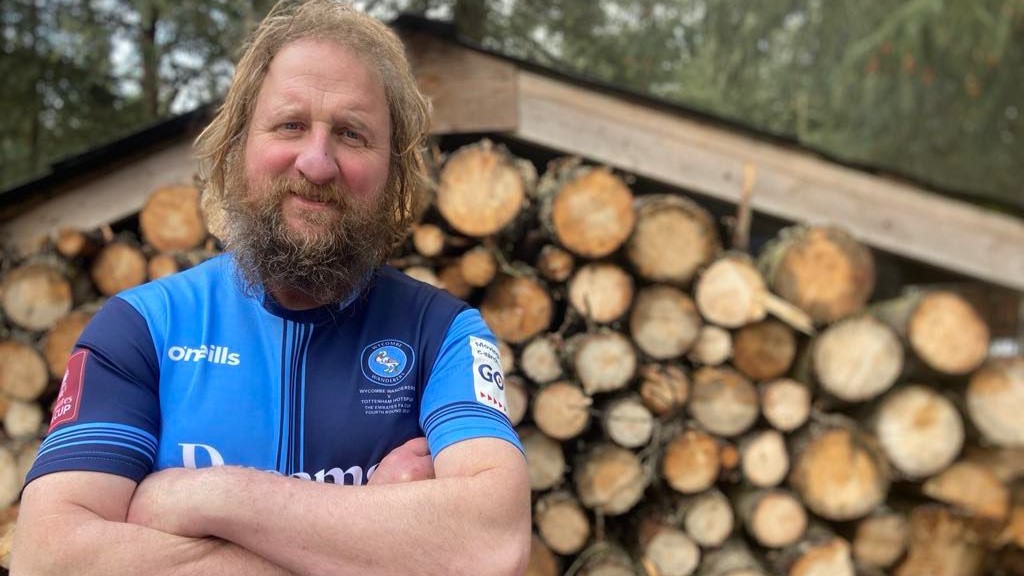 🐺 Chairboys fans are heading to Wembley from a whole host of different places... including Gus Guenther from Alaska, who fell in love with the Blues after the FA Cup thriller with Spurs and has made the trip to England for the final!
