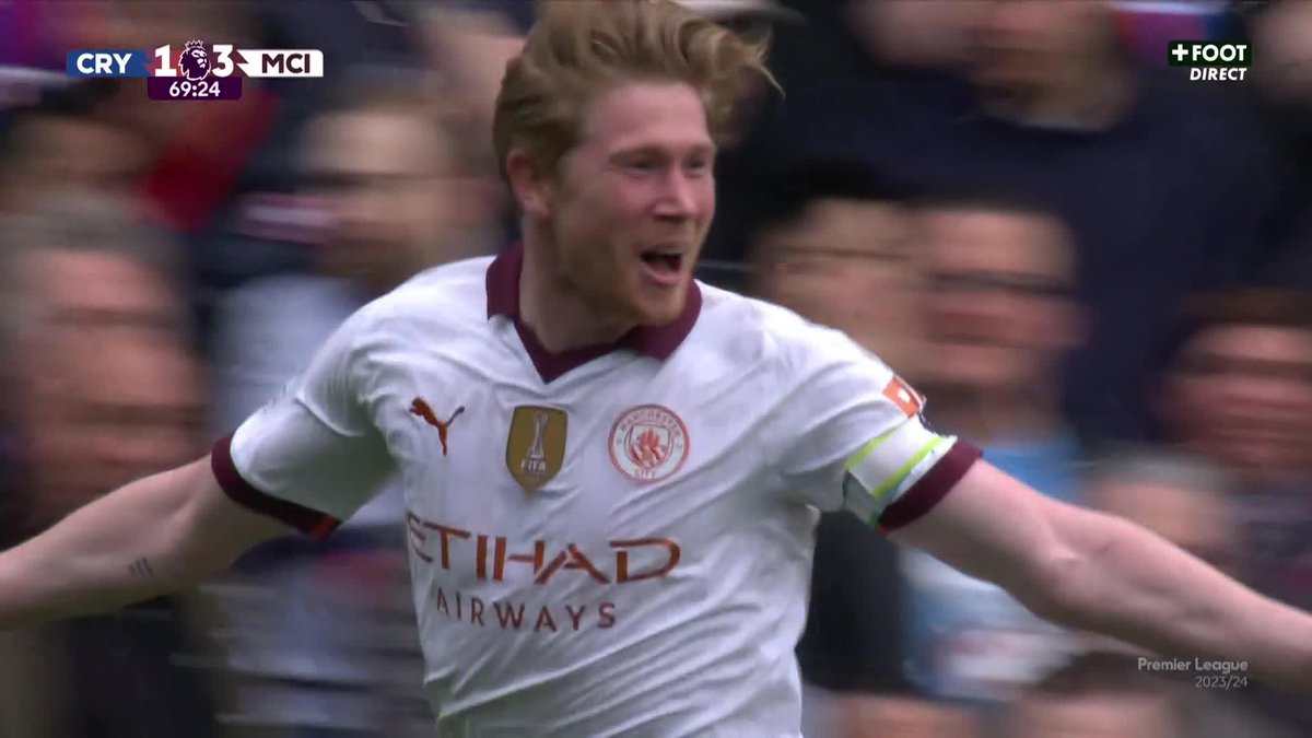 Au dรฉpart et ร la fin de lโaction. Le 100รจme but de De Bruyne pour City rรฉsume son immense talent ! ๐๐ง๐ชโฝ๏ธ ๐ฅ CANAL+ Foot