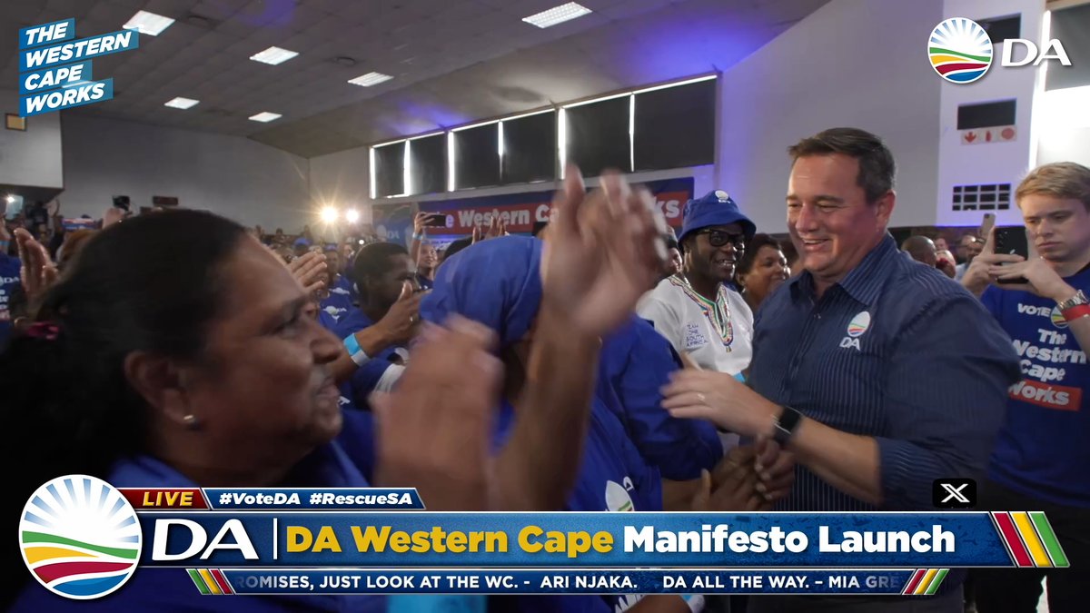 "Why are these political mercenaries in some small parties obsessed with targeting the Western Cape – the only province that works?" - John Steenhuisen MP ✅ 300 000 new jobs in a year ✅ 27 000 arrests made by LEAP officers ✅ Schools work The real enemy of progress is the ANC!