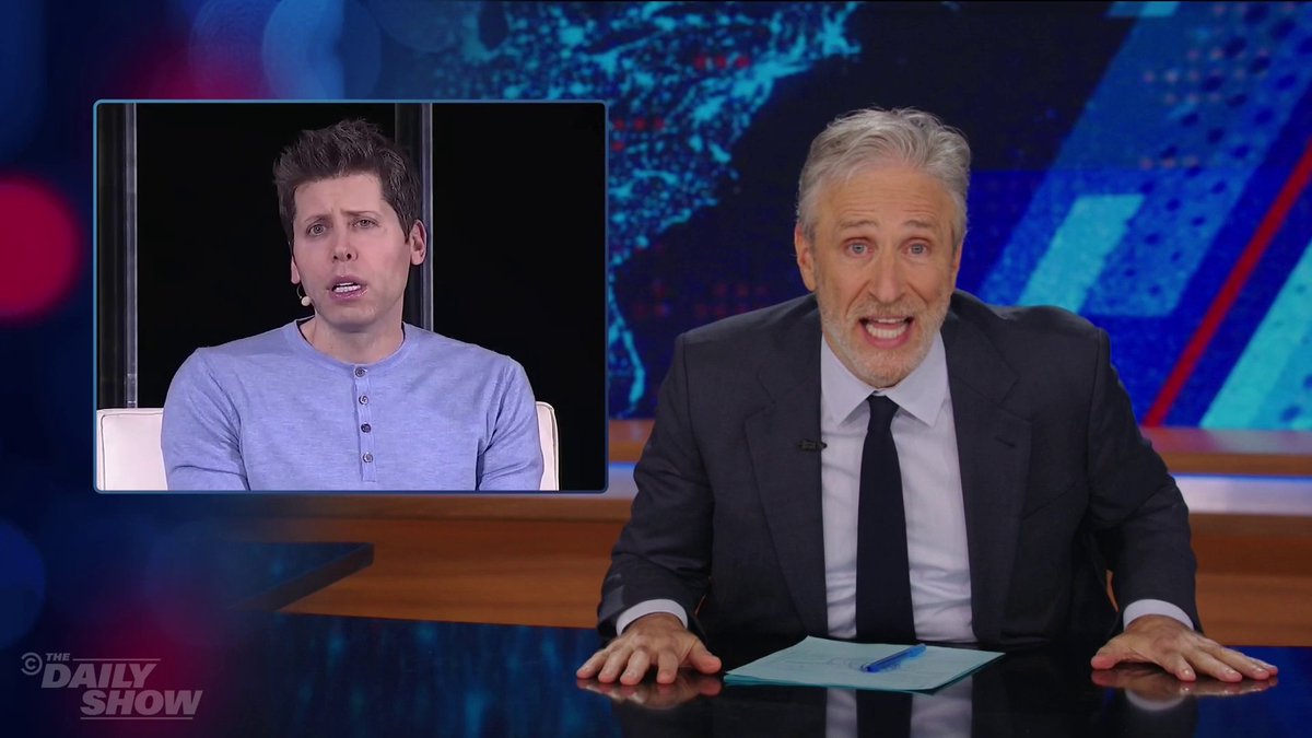 Jon Stewart breaks down the future of AI in the workplace, and whether we're all about to become "Prompt Engineers"