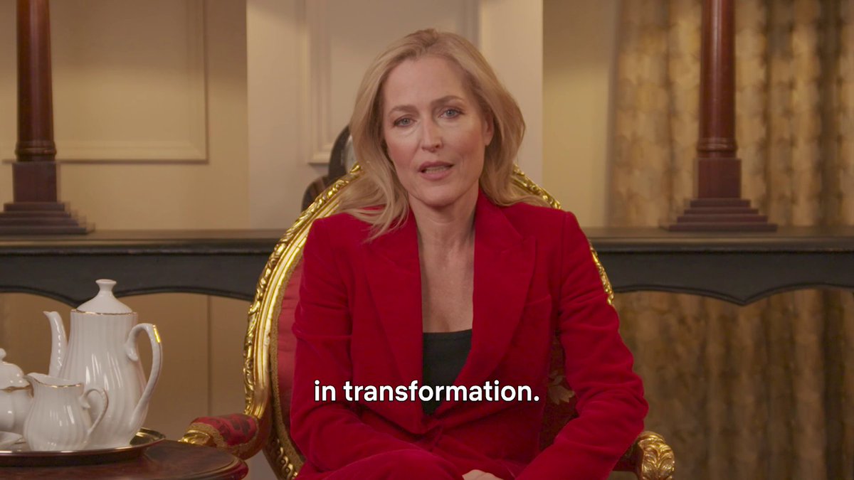 From Scully to Scoop - the iconic Gillian Anderson talks us through her career in transformations.