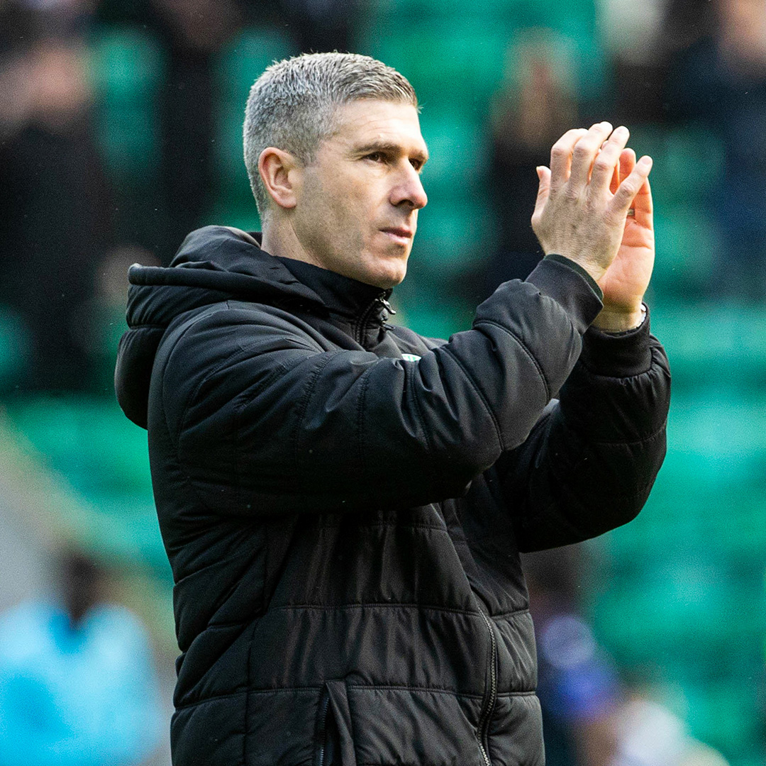 Nick Montgomery reacts to today's defeat to St Johnstone.