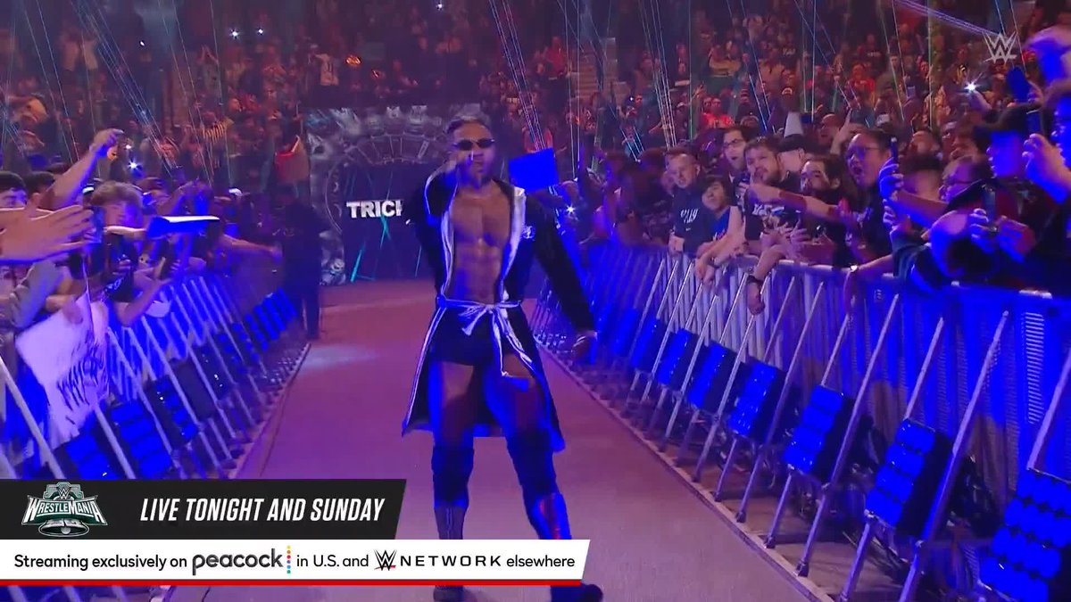 🗣️ WHOOP THAT TRICK Trick Williams is right where he belongs, in the main event of #StandAndDeliver!