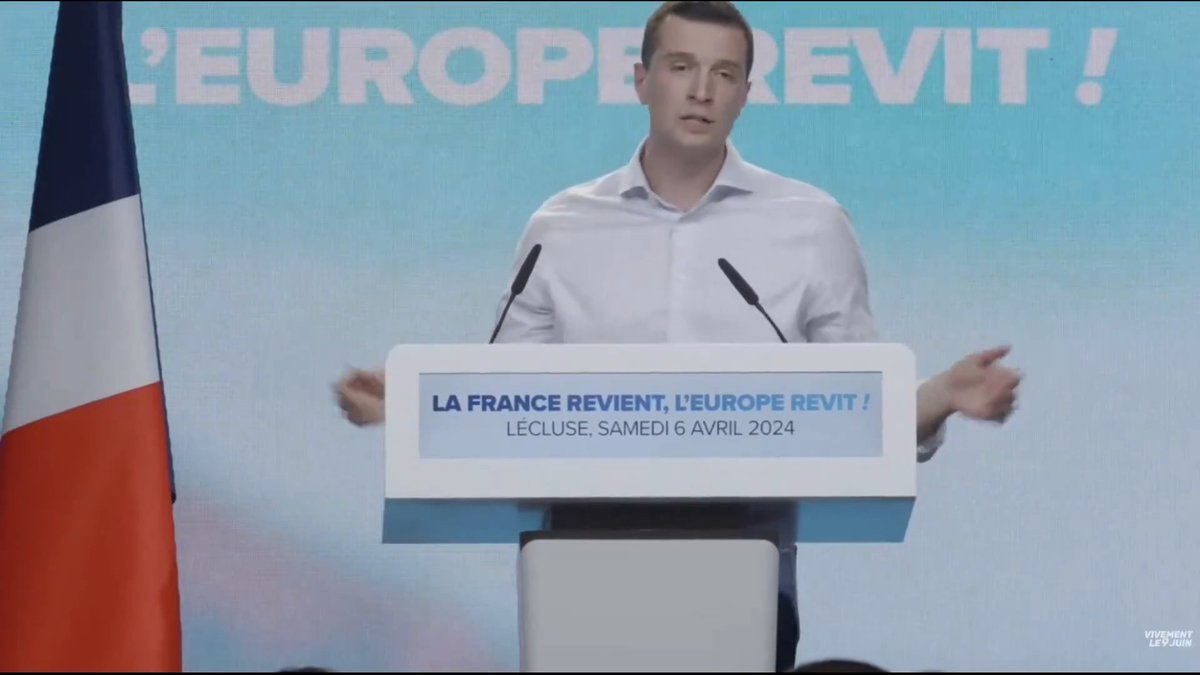 Si vous voulez expulser les délinquants et criminels étrangers, réserver les allocations familiales aux familles françaises, supprimer le droit du sol et restreindre le regroupement familial, vous pouvez voter pour la liste du Rassemblement National ! #Lécluse #VivementLe9Juin