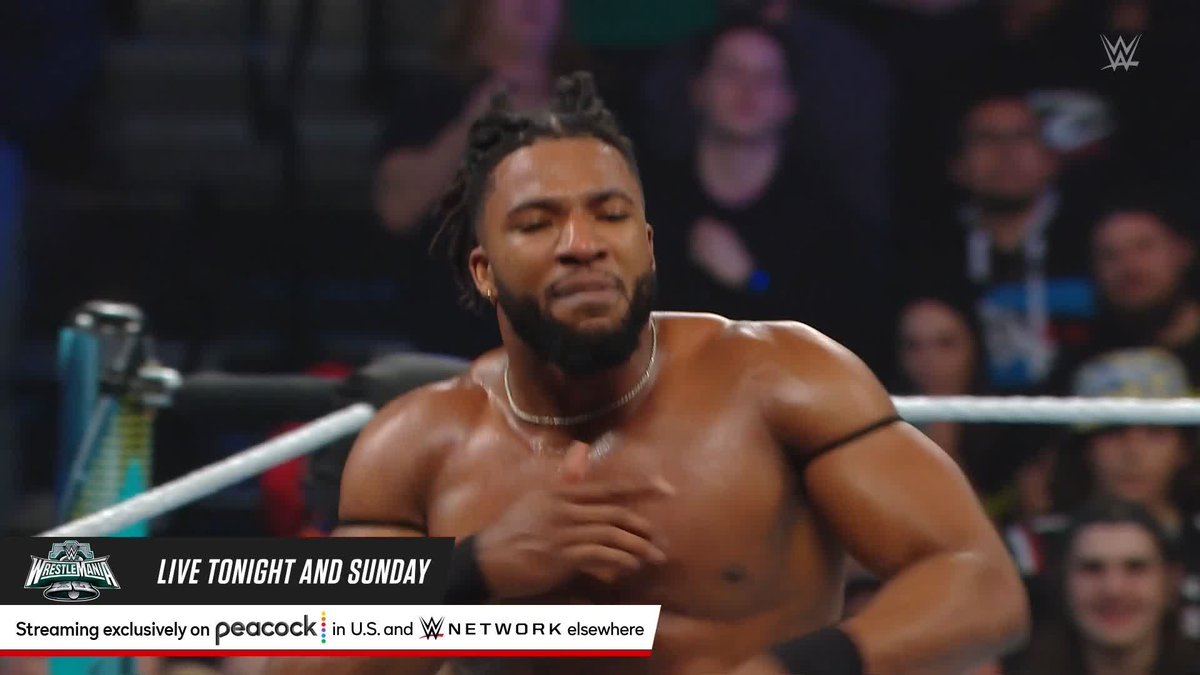 WHAT. A. MOMENT. Trick Williams has defeated Carmelo Hayes in the main event of #StandAndDeliver!!!