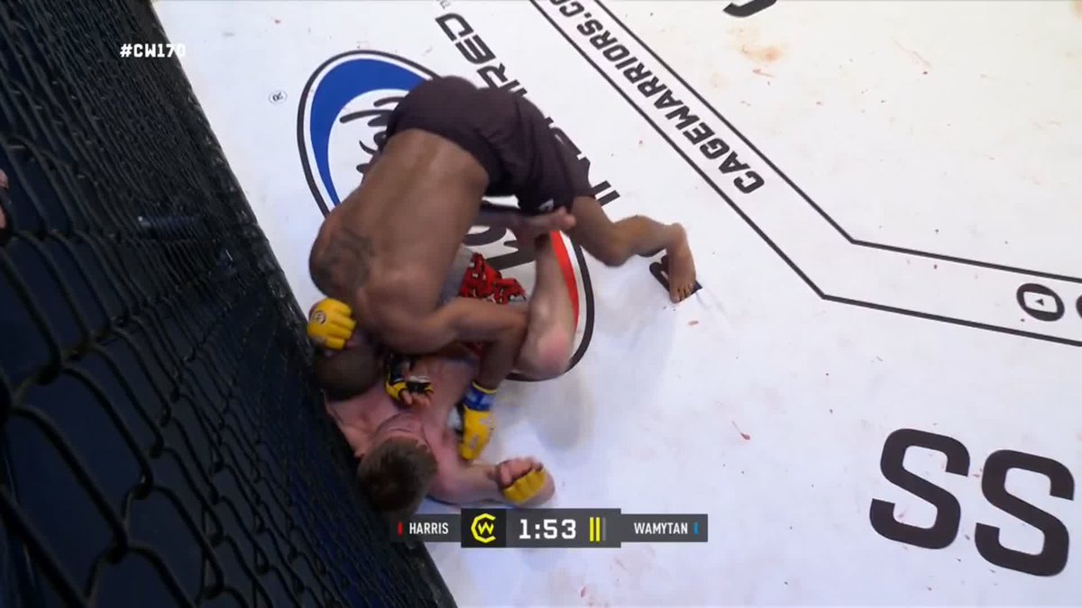 🇮🇪 The crowd goes WILD for Ger Harris as he picks up a crazy submission victory! Out of nowhere 🤯 📺 Watch #CW170 live on UFC FIGHT PASS