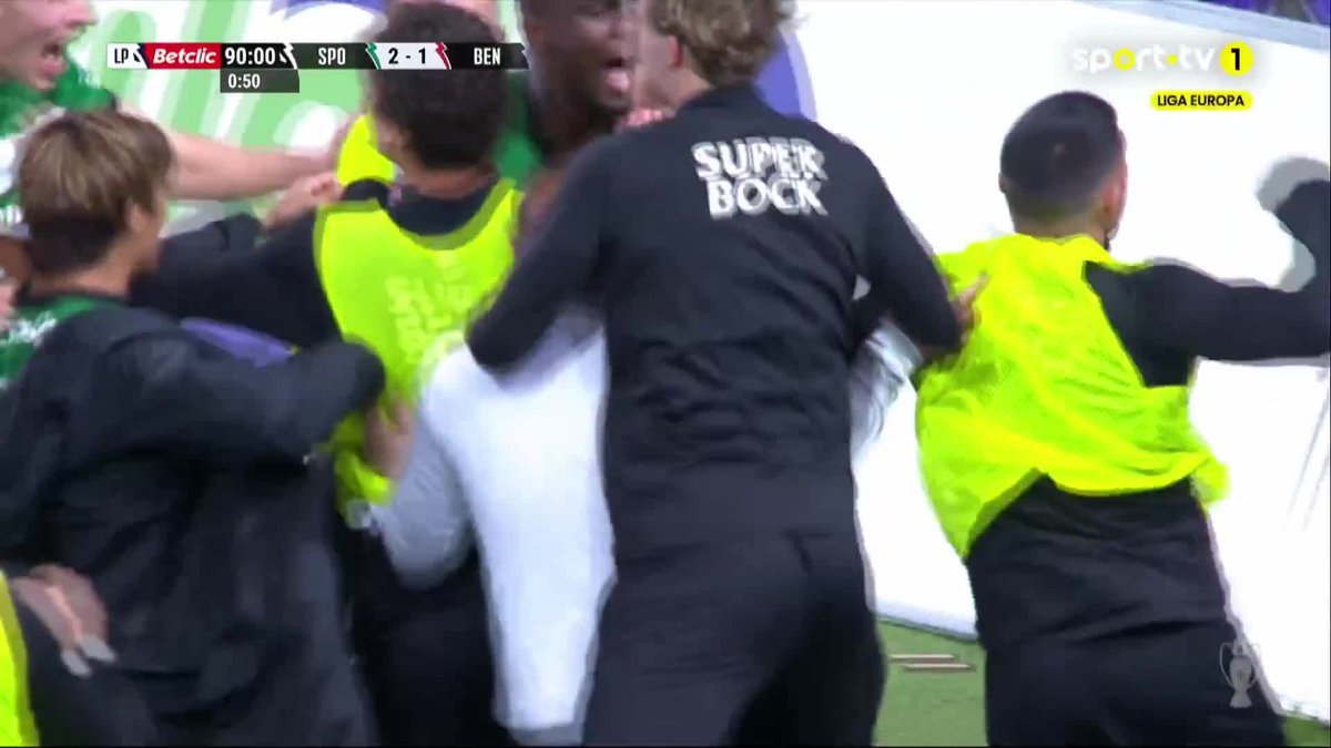 GENY CATAMO 🚀🚀 GOLAÇO 🔥 #sporttvportugal #LIGAnaSPORTTV #LigaPortugalBetclic #SportingCP #SLBenfica #betano